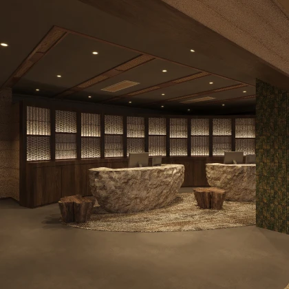 写真：館内施設